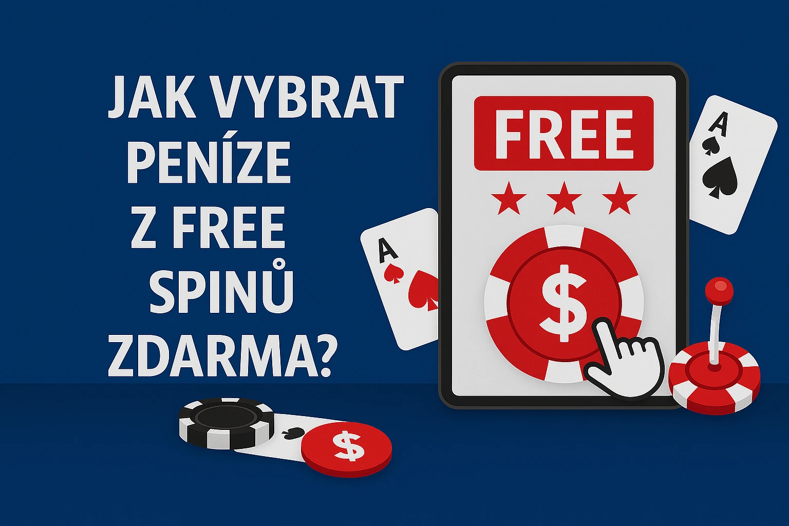 Jak vybrat peníze z free spinů zdarma?